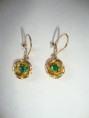 Pendientes con Esmeraldas